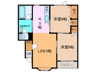 ｸﾞﾚｲｽ87の物件間取画像